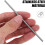 8pcs Stainless Steel Rod Pins Blocking Board Knitting Pins Crochet Blocking Tools Kit 2
