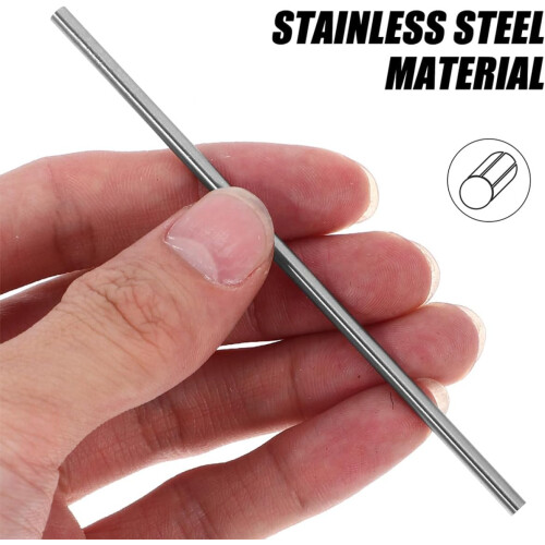8pcs Stainless Steel Rod Pins Blocking Board Knitting Pins Crochet Blocking Tools Kit 1