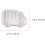 8pcs Plastic Cookie Cutters Flexible Easy to Clean Baking Props White Moulds 2