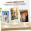 4pcs Double Sided Picture Frame Set White Nordic Style Tabletop Photo Display Frames Two Sided 6