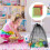 8pcs Mesh Storage Bag Laundry Bags Large Capacity Polyester Tear-resistant Breathable Drawstring Pouches 8