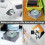 6pcs CD DVD Storage Boxes Plastic Square Cases with Numbering Function and Liner Notes Holder 7