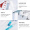 8Pcs Silicone Bookmark Mold DIY Rectangular Crystal Epoxy Resin Mold 3