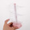 Spiral Nail Chart Display Stand for 60 False Nail Tips with Pink Hexagonal Base for Salon Practice 4