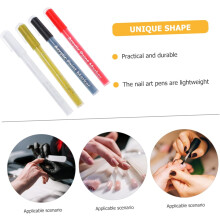 4 buc vopsea acrilică marker stilou Nail Art stilou pictură manichiură instrument de desen pentru consumabile de desen și proiecte de artizanat