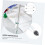 5pcs Alcohol Content Hydrometer for Wine Alcohol Tester Thermometer Reusable Glass Alcoholmeter 8