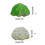 ABS Plastic Faux Vegetables Display Props Perfect-Cauliflower 4