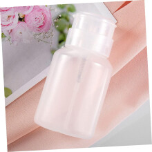 4 leere Pressflaschen für Nagellackentferner und Manikürebedarf, nachfüllbare Flüssigkeitsflaschen für Nagellackreiniger