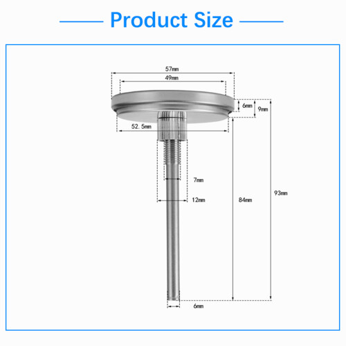 Practical Thermometers With Extended Probe For Accurate 2