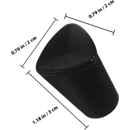 Pot Lid Knobs with High Temperature Resistance and Anti Feature Black Bakelite 8pcs 1