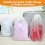 Plastic Drawstring Bag Portable Shoes Pouch Storage-20 5
