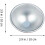 6pcs Pie Mold Cupcake Mold Aluminium Alloy Baking Tool Lightweight Uniform Baking DIY Kitchen Bakeware 2