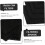 Charcoal Compost Bin Filter Replacement Sponges 6pcs 7