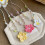 Trendy Plastic Flower Necklace Lightweight Design-Yellow 5