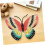 5pcs Butterfly Dance Props Lightweight Handheld Decorations 5
