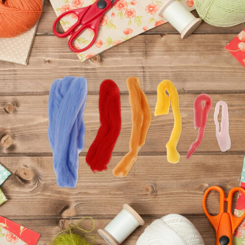 DIY Felting Crafts Material Needle Felting Crafts Tools Wool Felt Sewing Projects 2