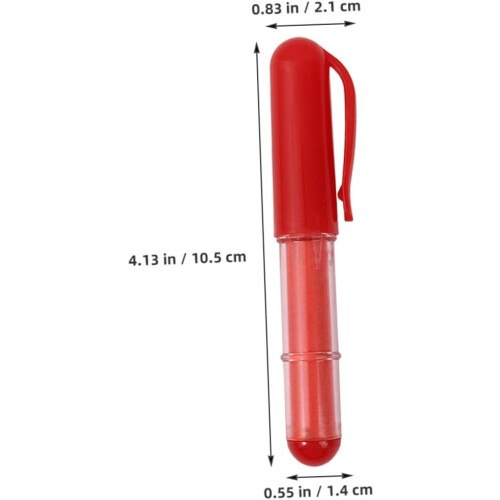 6pcs Pen-Style Tailor Chalk Markers for Sewing and Quilting with Replaceable Chalks and Plastic Caps 1