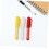6pcs Pen-Style Tailor Chalk Markers for Sewing and Quilting with Replaceable Chalks and Plastic Caps 4