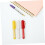 6pcs Pen-Style Tailor Chalk Markers for Sewing and Quilting with Replaceable Chalks and Plastic Caps 6
