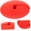 4pcs Thermometer Probe Clip Silicone Thermometer Bracket Clip Pot 8