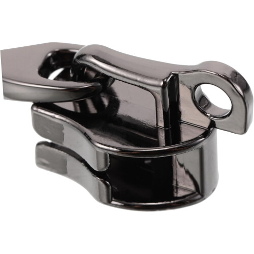 4 Pairs Zipper Pull Replacement for Luggage Suitcase Nylon Double Explosion Single Lock Design 2