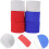 6pcs Crepe Paper Roll Party Streamer Streamer Paper Paintable Foldable White Red 6