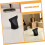 6pcs Heat Resistant Plastic Hair Dryer Nozzle Duckbill Diffuser Nozzles 8