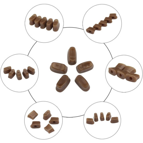 5pcs Flute Key Pads Mute Pads Colloid Material Easy Installation Easy Replacement 2