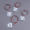 5pcs Human Scale Weighing Sensor Electronic Body Scale Half-Bridge Strain Gauge Cell 7