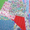50 τεμάχια Patchwork από καθαρό βαμβάκι για DIY Quilting Projects με floral print 3
