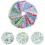 50pcs Pure Cotton Patchwork for DIY Quilting Projects Floral Printed 4