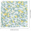 50 τεμάχια Patchwork από καθαρό βαμβάκι για DIY Quilting Projects με floral print 8