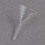 5pcs Triangle Funnel Glass Feeding Funnel Solid Triangle Lightweight Environmentally 5