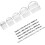 5pcs Biscuit Cutters Cookie Making Molds Square Shape Stainless Steel Superior Break Resistance Practical 2