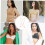 6pcs Adjustable Non-slip Straps Clips Elegant Cross Back Design Shoulder Strap Replacement Decorative Elastic Underwear 7