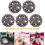 Lot de 5 boutons Eagle Alloy, design chic et élégant, ajustement parfait. 4