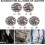 5pcs Eagle Alloy Fasteners Creative Buttons Chic Design Tight Fit Stylish Appearance 5