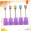 5pcs Nail Drill Bits Cleaning Brush Set with Multi-color Soft Bristles 3