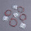 5pcs Weighing Sensor Human Scale Load Sensor Half-Bridge for Cell Weighing Accurate 4