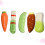 Support à baguettes et fourchettes en forme de légumes (5 pièces) 8
