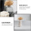 5 bouquets décoratifs faits main de gypsophile séchée, fleurs séchées à transporter 5