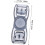 8Pcs Universal Swim Goggle Buckles Strap Connector with Quick-Release Locking Clasps 2