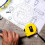 Plastic Protractor Set Drawing Multi-Function 6pcs 360 Degree and Geometry Tools 8