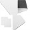 Blank Sublimation Mouse Pad 5pcs Jogos antiderrapantes e tapetes do mouse do desktop 2
