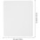 Blank Sublimation Mouse Pad 5pcs Jogos antiderrapantes e tapetes do mouse do desktop 4