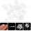 100pcs Silicone Earring Pads 3mm-9mm Multi-size Earring Discs Stabilizers Protective Backs 7