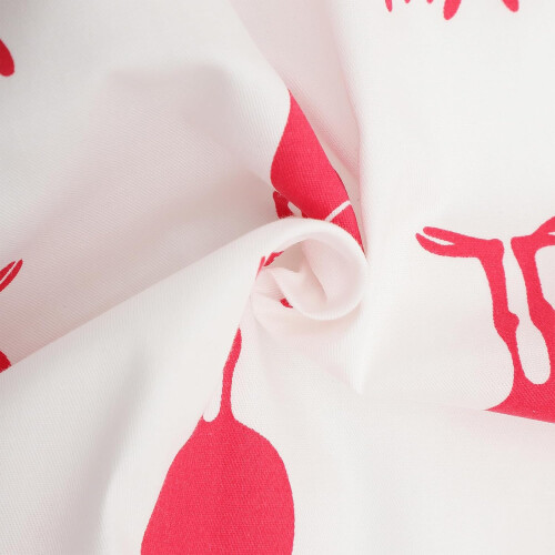 DIY-Baumwollstoffe mit Weihnachtsmuster, Patchworkstoff für Quilt- und Bastelprojekte 2