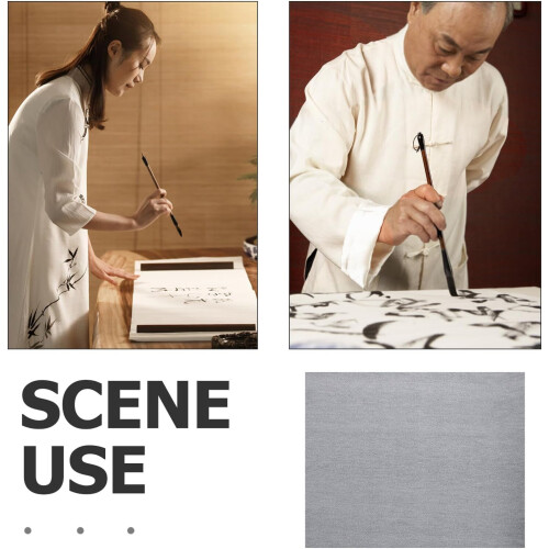6Pcs Beginner Calligraphy Water Writing Cloth Set, Reusable Chinese Calligraphy Practicing Mat 2