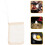 50pcs sopa cozinhar saco algodão gauze saco 4,5 x 5,9 polegadas reutilizável cordão fechamento eficaz 8