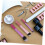 8 Pcs Soft Makeup Brush Set Long Handle Eyeshadow Blush Powder Brushes 5